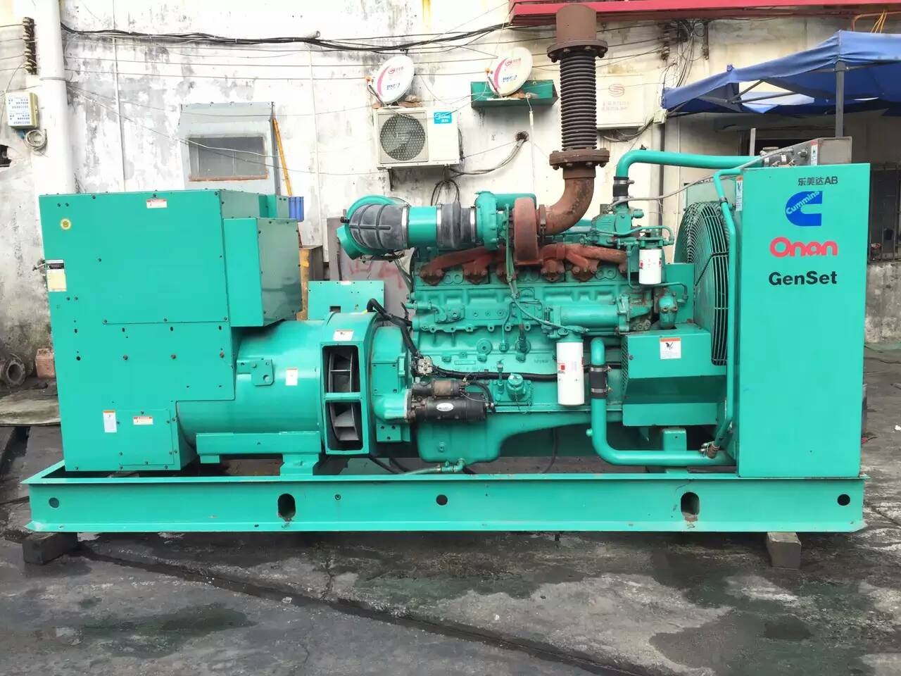 北安租赁发电机-柴油发电机不正常冒烟的原因